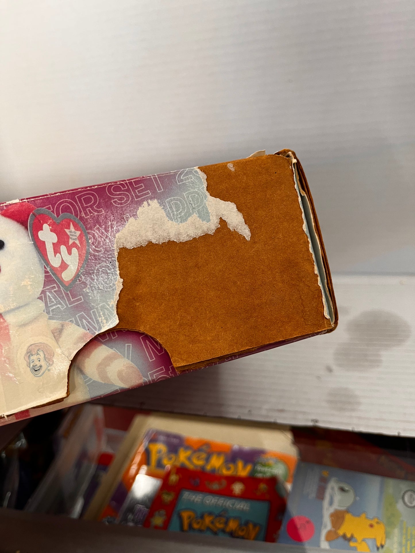 McDonalds 25th Anniversary Happy Meal Collectors Set TY Beanie Babies Set Box