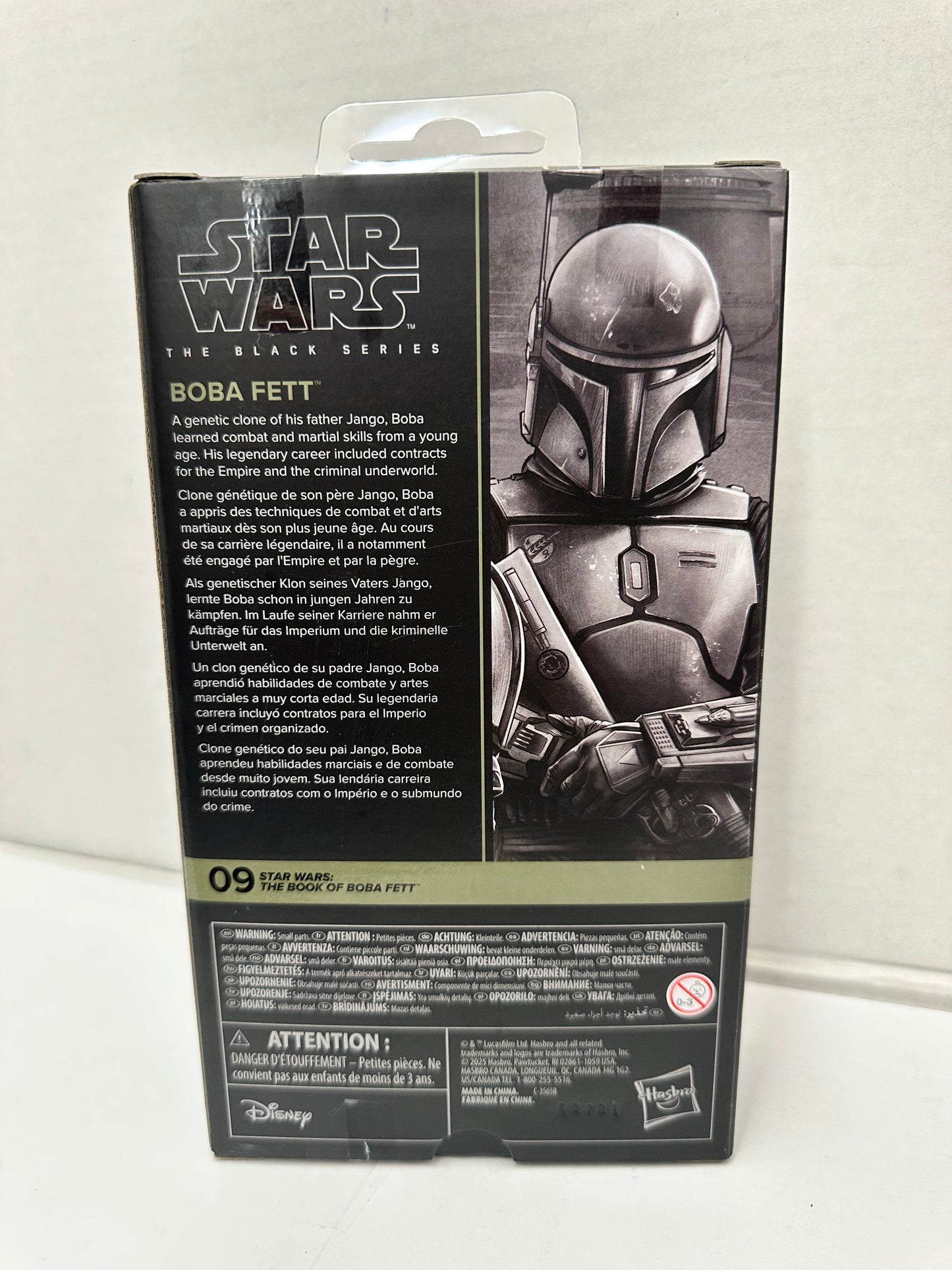 Star Wars Black Series Boba Fett | The Book of Boba Fett No 09 Hasbro 2025