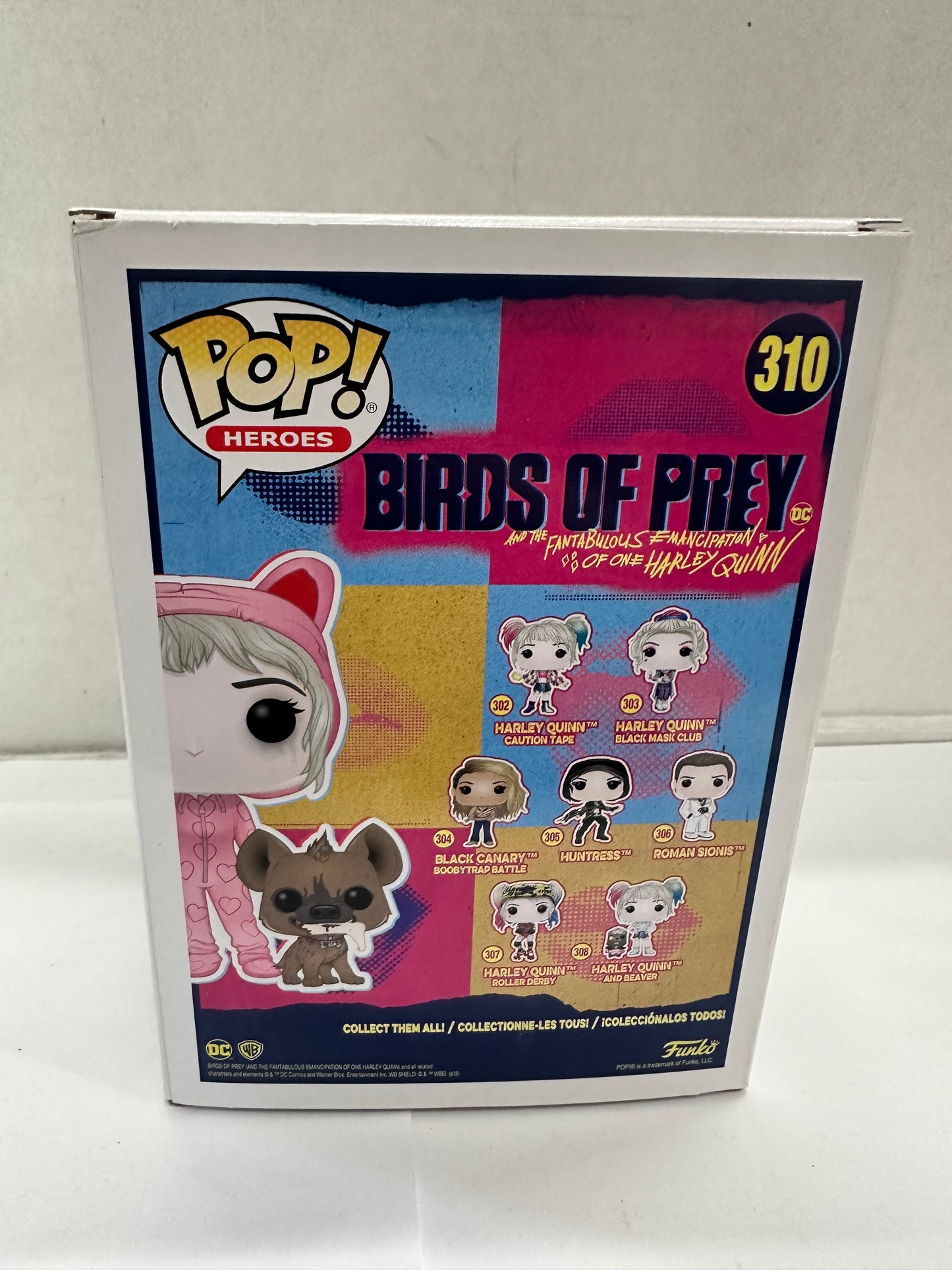 Funko POP Harley Quinn Broken Hearted #310 Vinyl Figure Birds Of Prey Box Lunch