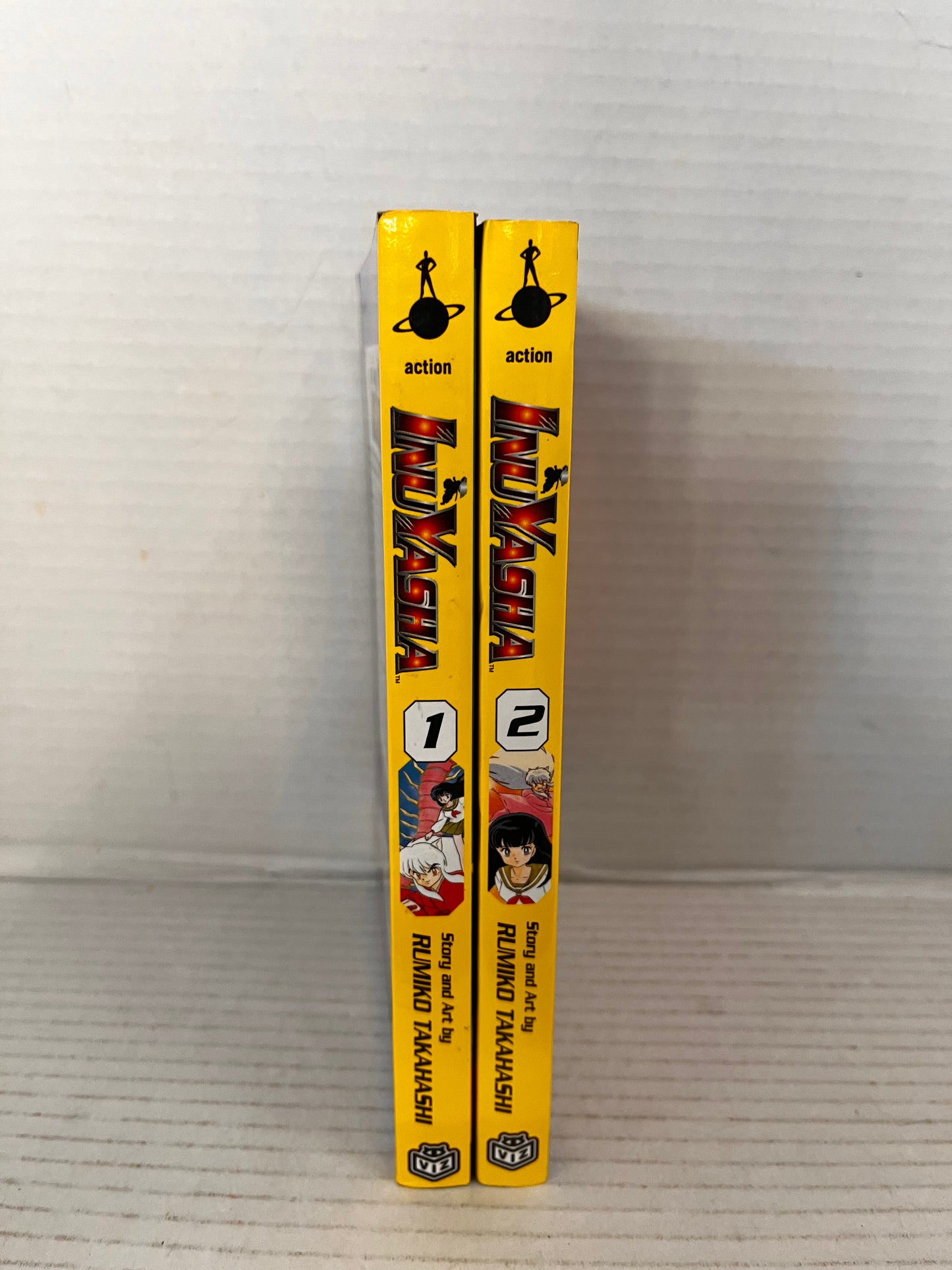 InuYasha Manga Book Lot English Graphic Rumiko Takahashi | Vol. 1 & 2