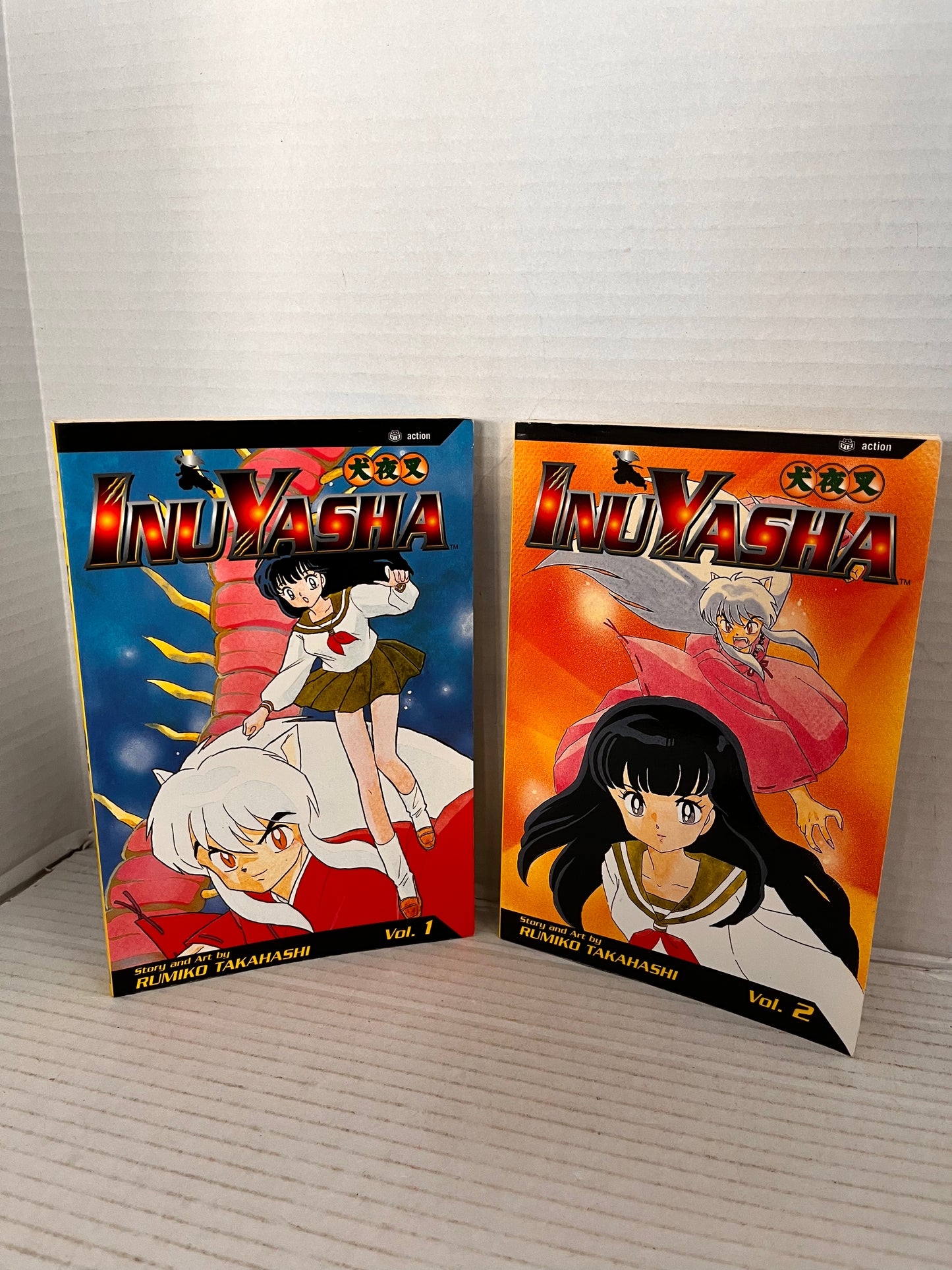 InuYasha Manga Book Lot English Graphic Rumiko Takahashi | Vol. 1 & 2