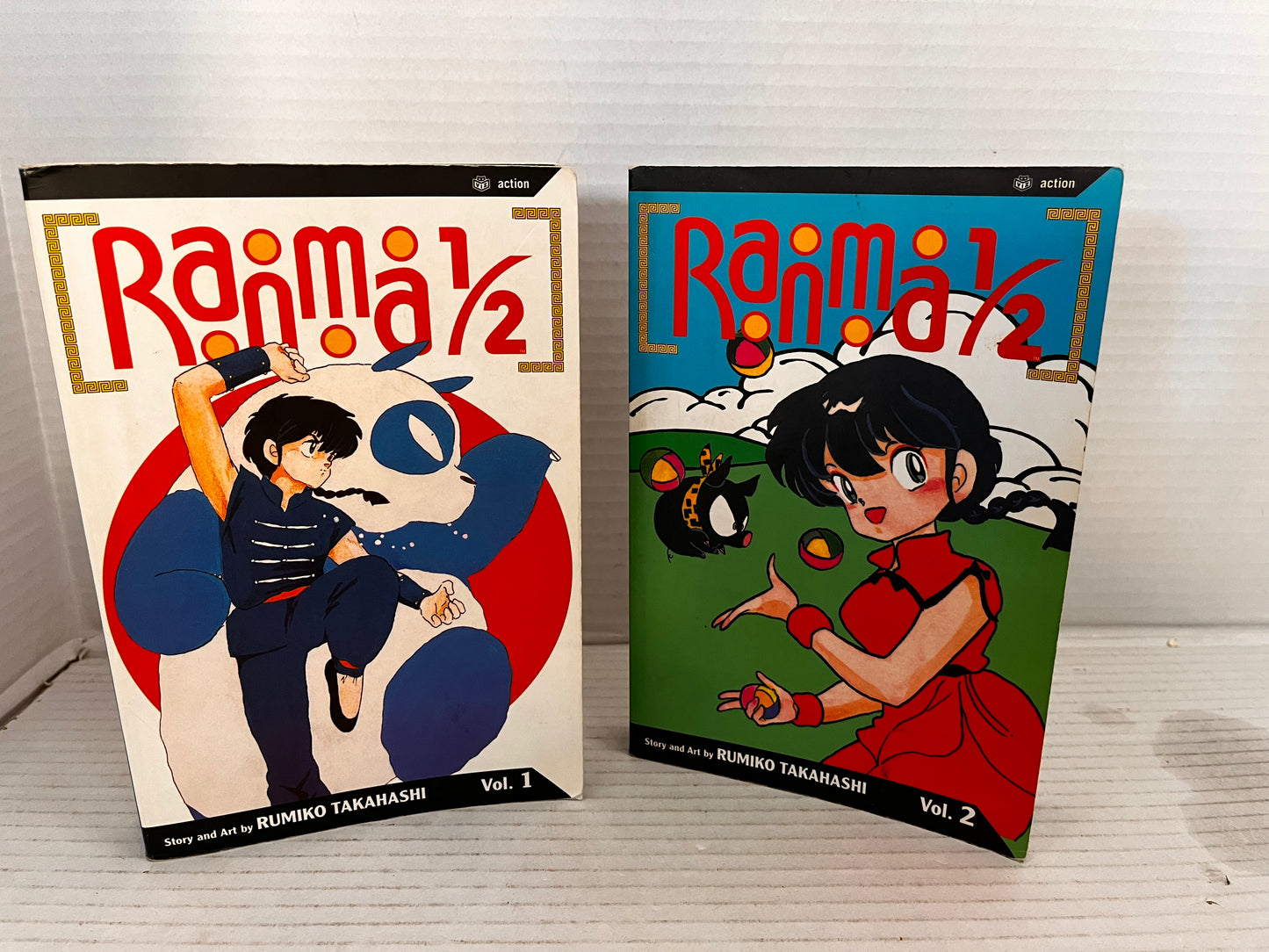 RANMA 1/2: Volume 1 & 2 (2003) English Manga Rumiko Takahashi Paperback