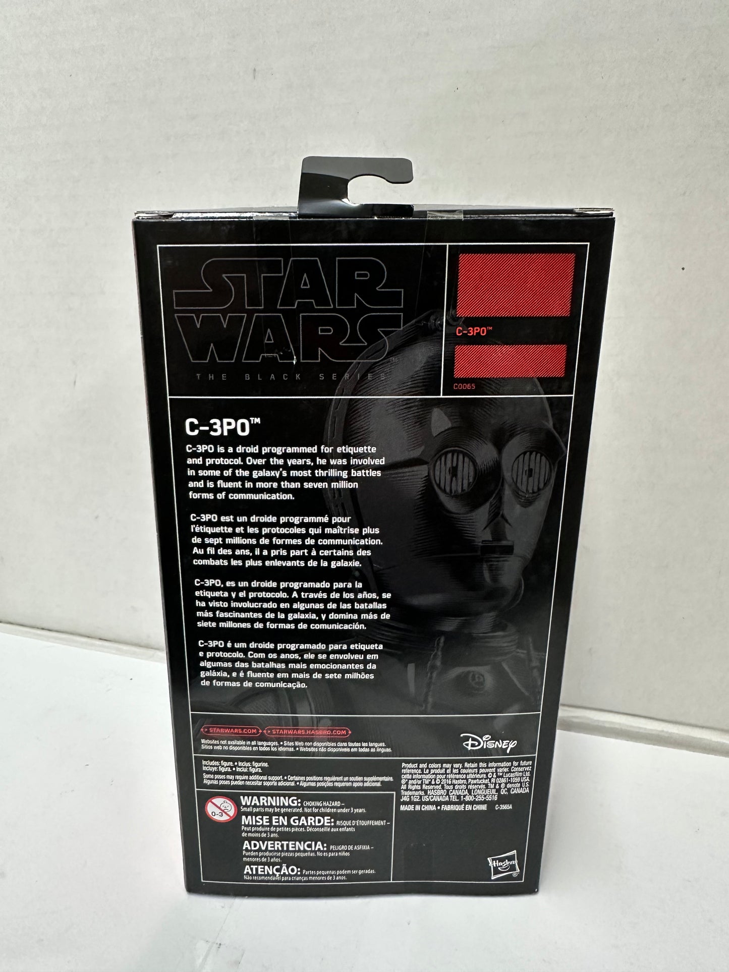 Hasbro Star Wars The Black Series C-3PO 6" Action Figure