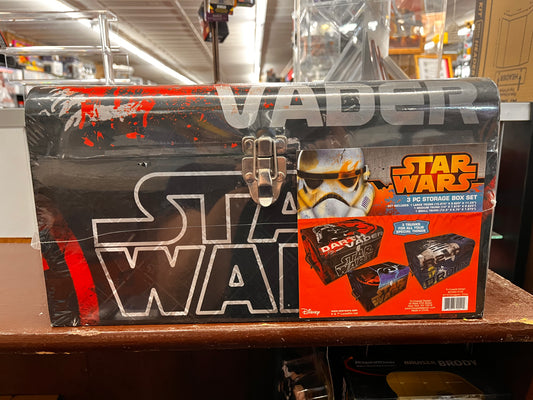 Set Of 3 Star Wars Nesting Storage Trunks;