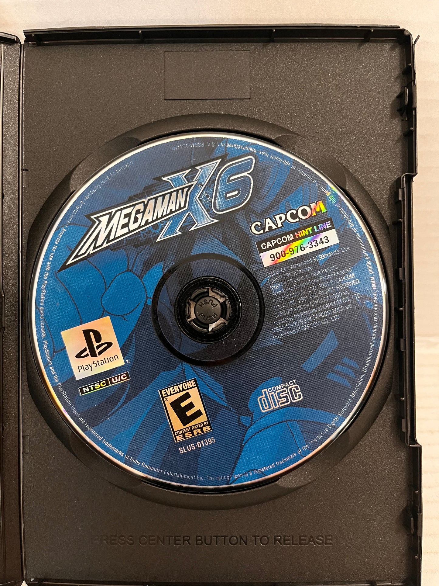 Mega Man X6 (Playstation 1, PS1) DISC ONLY