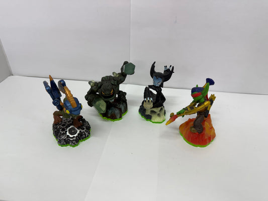 Skylanders 2011 Spyros Adventure Action Figures Lot of 4