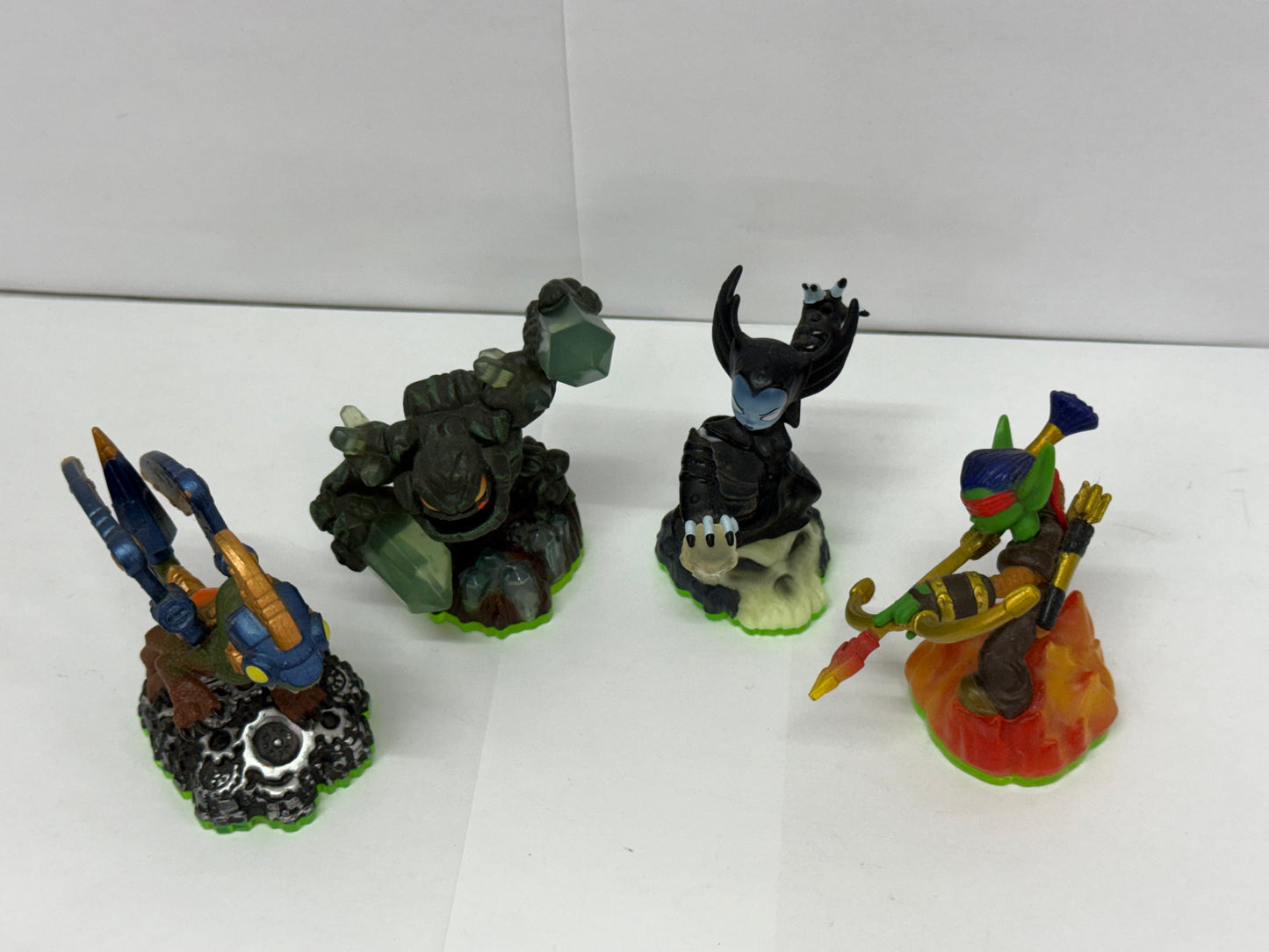 Skylanders 2011 Spyros Adventure Action Figures Lot of 4