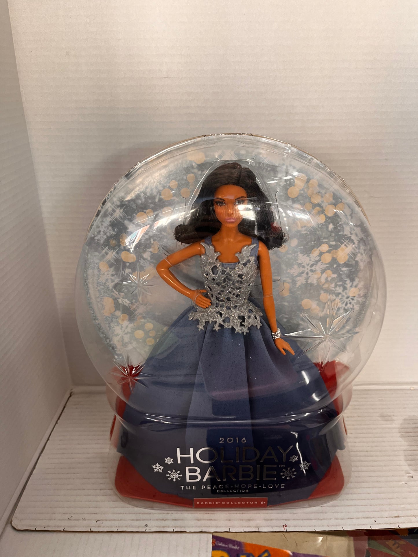 2016 Mattel Holiday Barbie Doll Peace Hope Love Collection