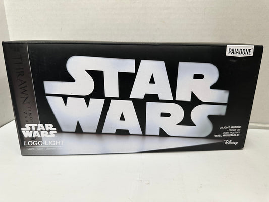 Star Wars Logo Light Wall Mountable & Freestanding 2 Light Modes Paladone