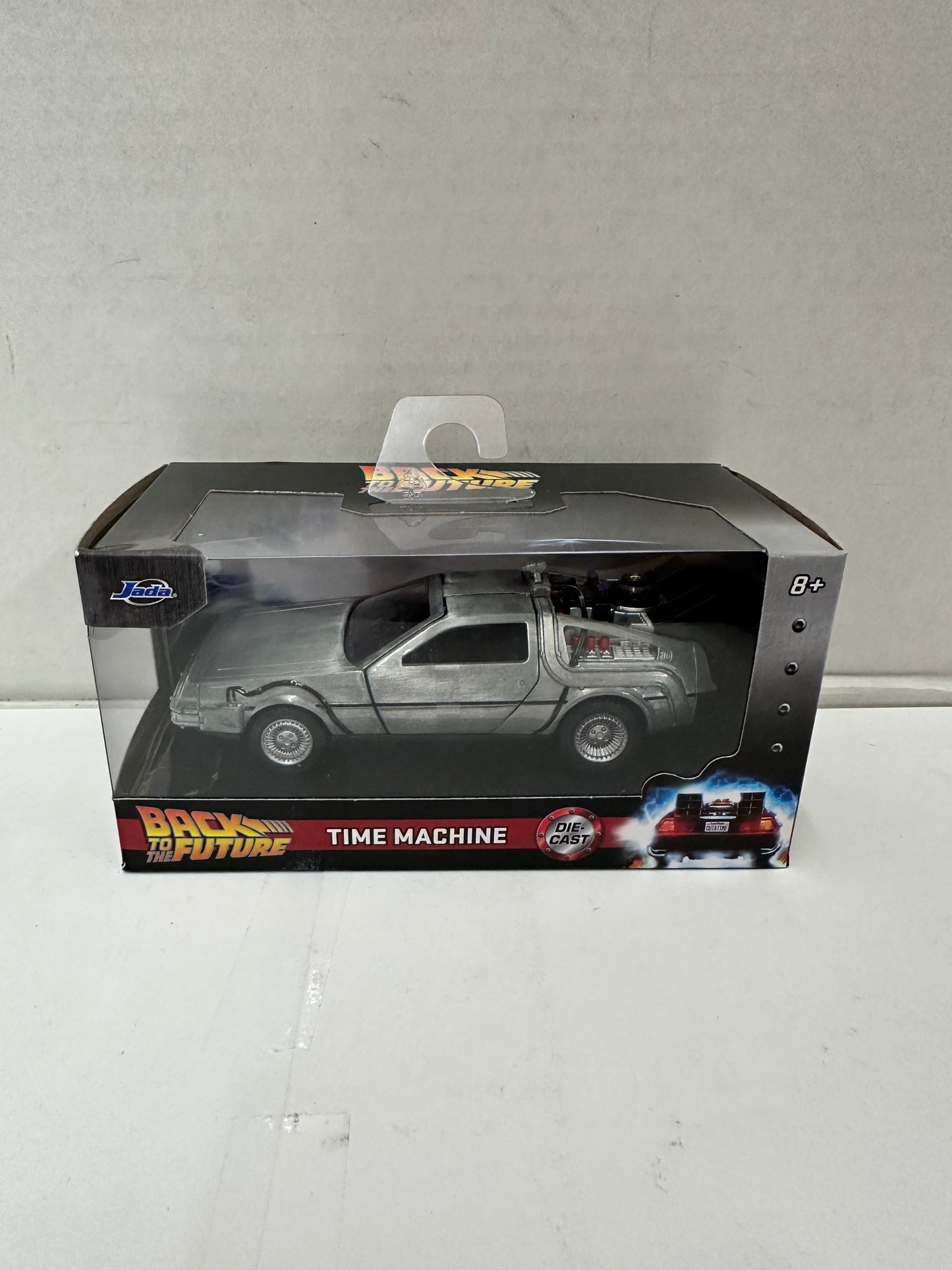 NEW Jada Toys Back to the Future TIME MACHINE 1:32 Die-Cast Metal Vehicle