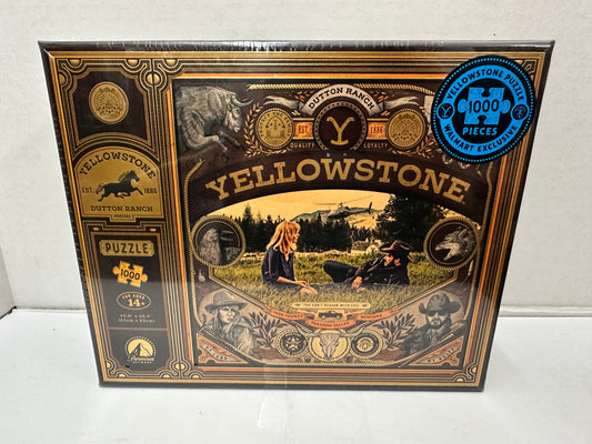 Yellowstone Theory11 Jigsaw Puzzle 1000pc Dutton Ranch Gold Foil NEW