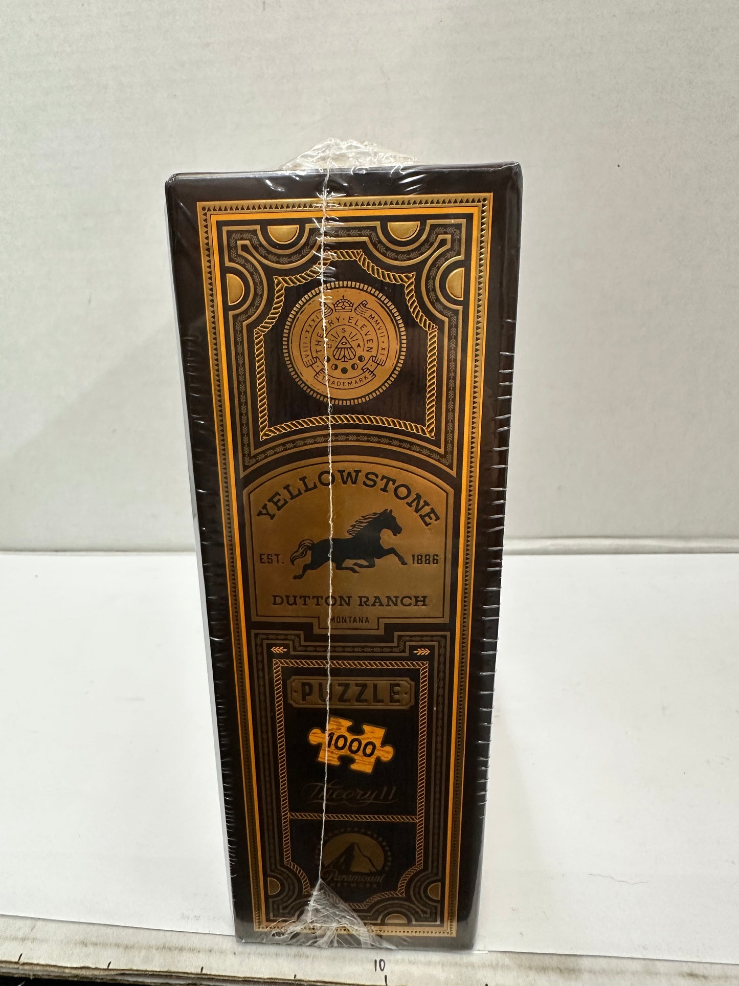 Yellowstone Theory11 Jigsaw Puzzle 1000pc Dutton Ranch Gold Foil NEW