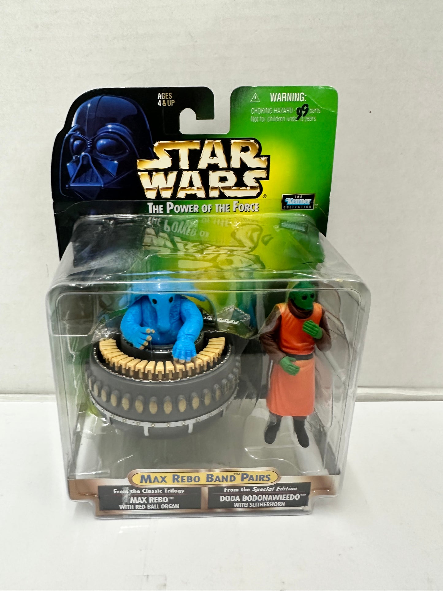 Star Wars POTF Max Rebo Band Pairs Doda Bodonawieedo 1998 Kenner Jabba’s Palace