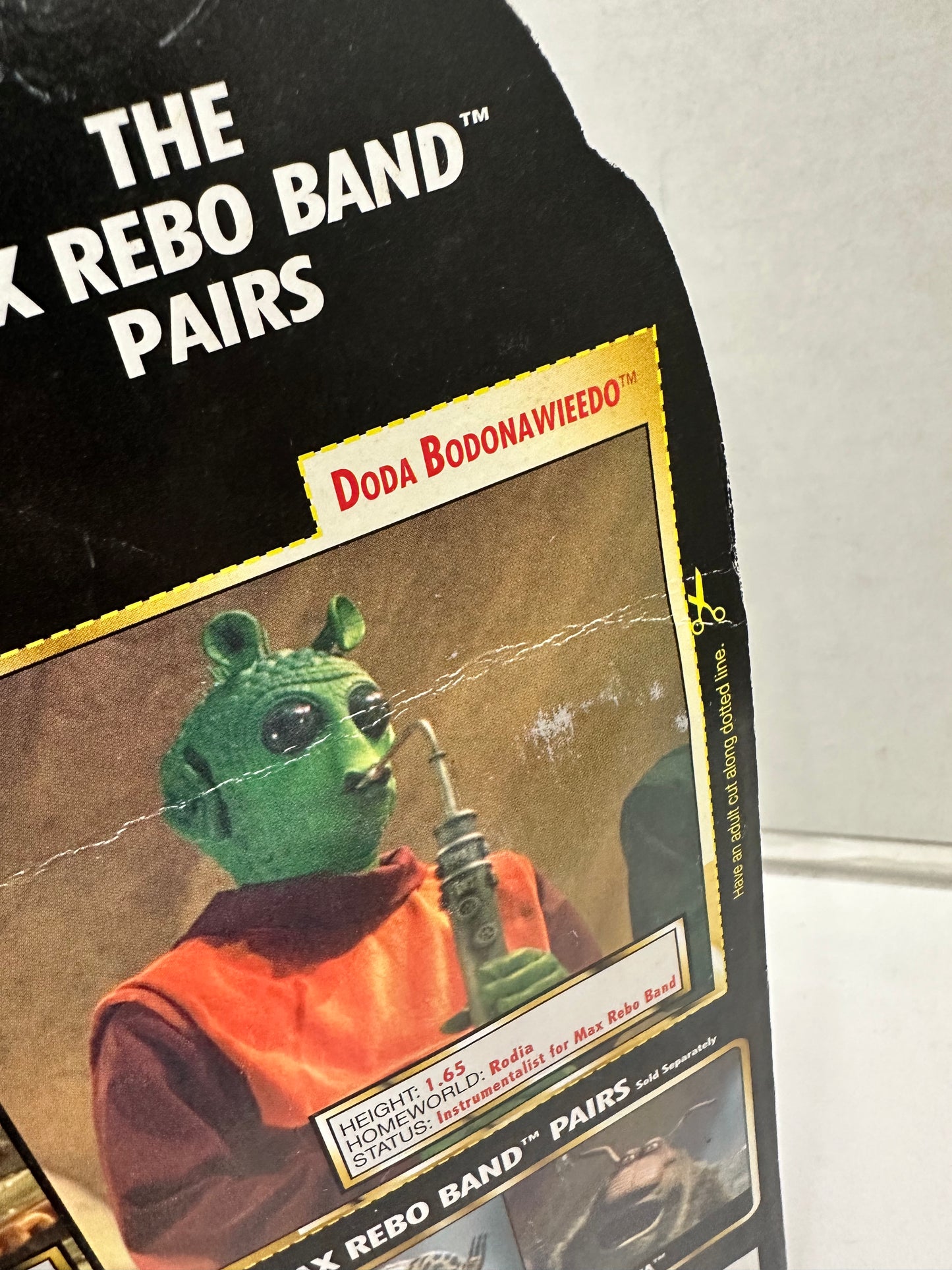 Star Wars POTF Max Rebo Band Pairs Doda Bodonawieedo 1998 Kenner Jabba’s Palace