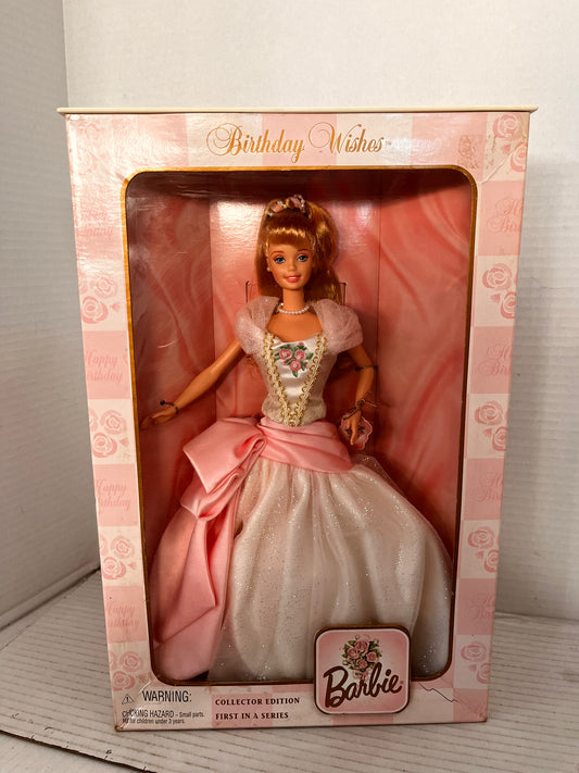 Birthday Wishes Barbie Doll 1998 1st in A Series Collector Edition Mattel