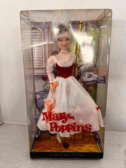 Mary Poppins Barbie Pink Label Collector Doll