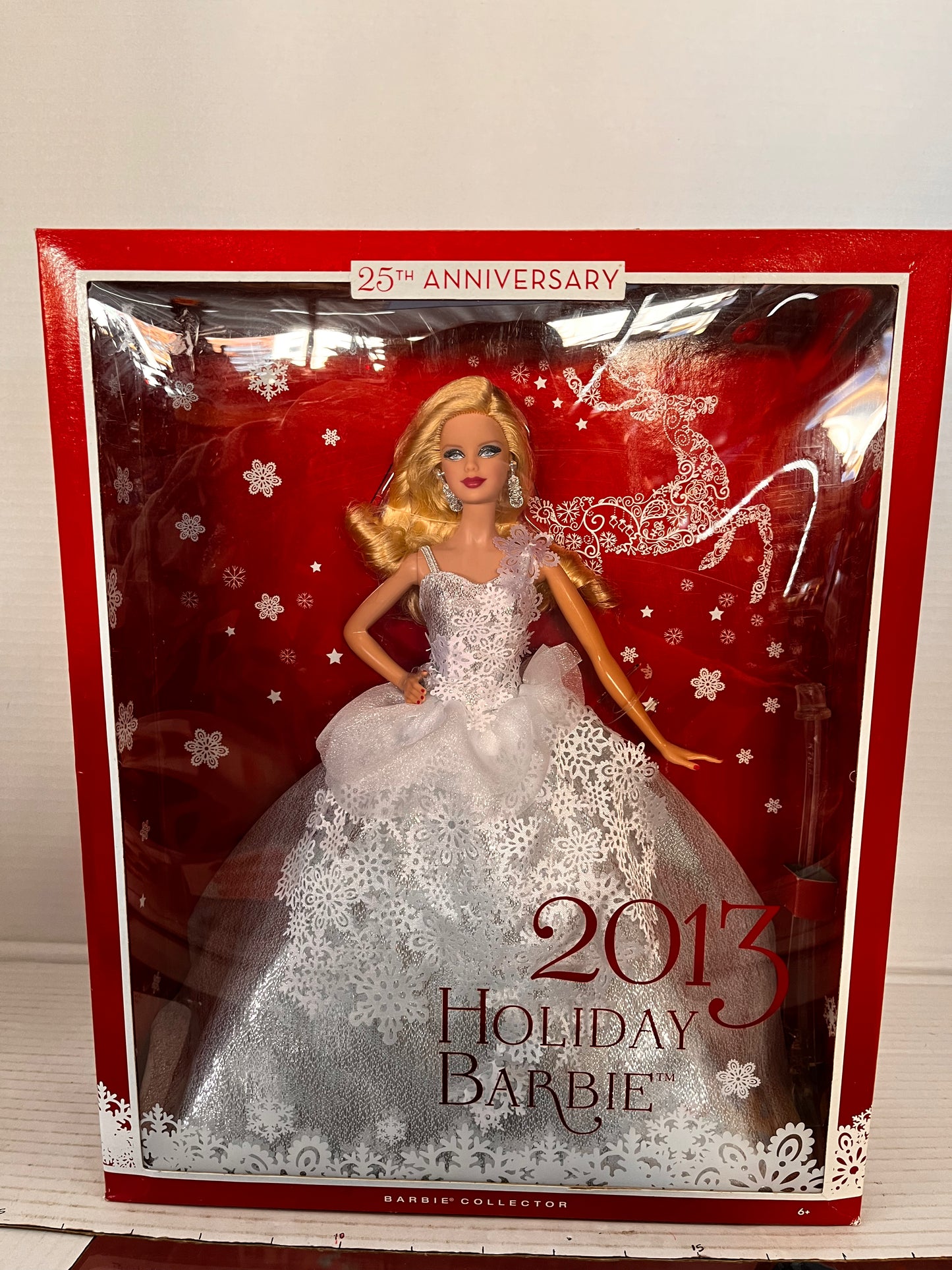 2013 Holiday Doll 25th Anniversary Barbie Doll Mattel