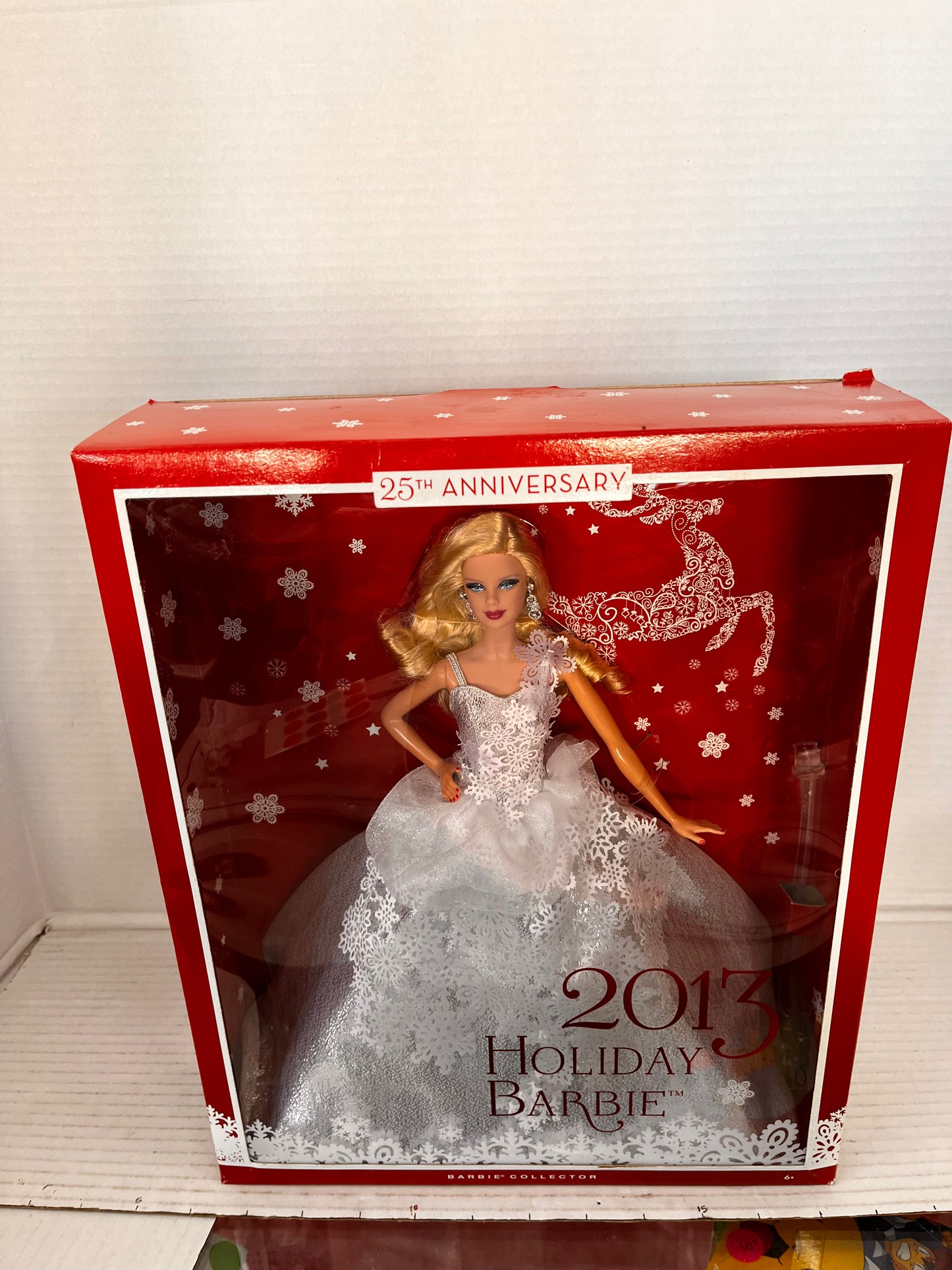 2013 Holiday Doll 25th Anniversary Barbie Doll Mattel