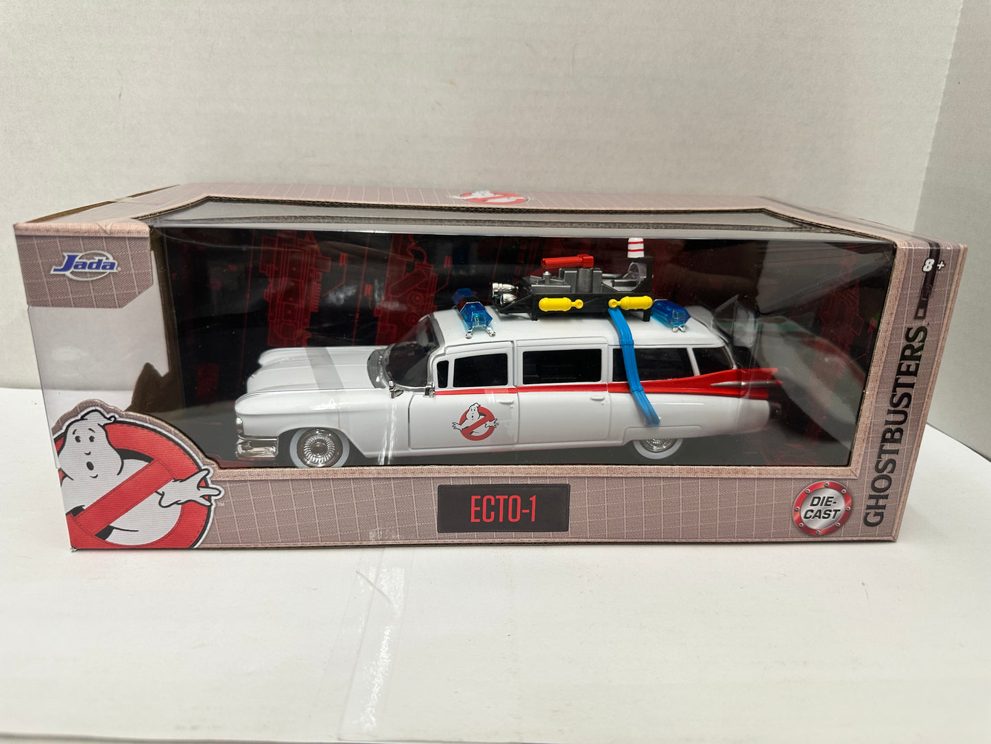 NEW Jada Toys 99731 Ghostbusters Hollywood Rides ECTO-1 1:24 Metal Die-Cast