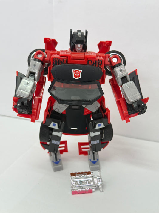 Side Swipe Dodge Viper 100% Complete Tranformers Alternators 2003 Hasbro Figure