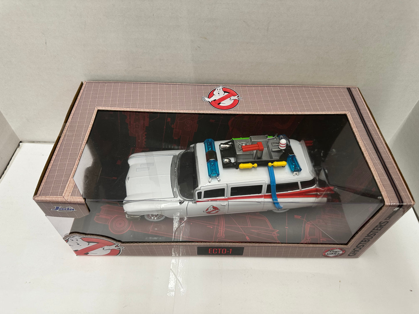 NEW Jada Toys 99731 Ghostbusters Hollywood Rides ECTO-1 1:24 Metal Die-Cast