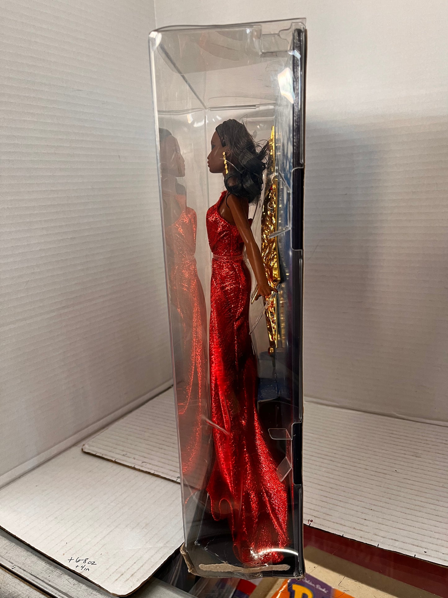 Holiday Barbie Christmas Doll African American Box Damaged