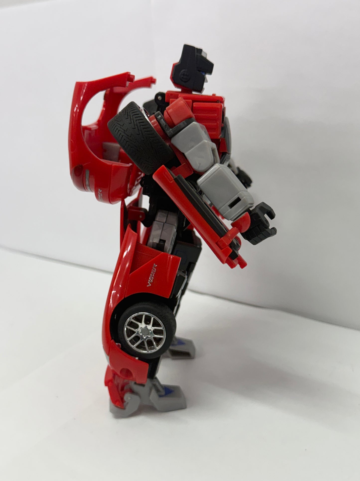 Side Swipe Dodge Viper 100% Complete Tranformers Alternators 2003 Hasbro Figure