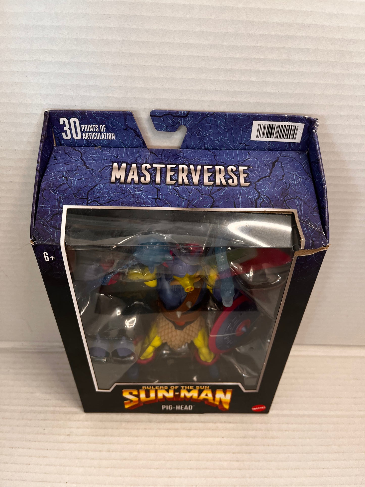 Mattel Master of the Universe Masterverse Pig Head He-Man Action Figure - New