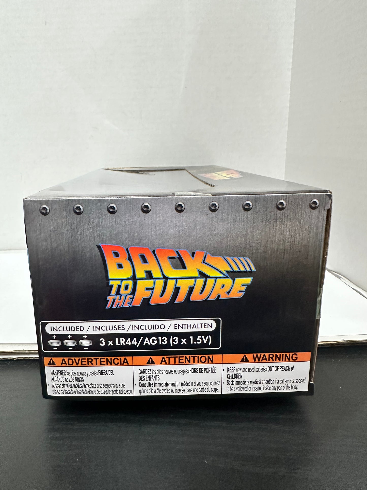 Jada Toys Back to the Future I Time Machine DeLorean light up