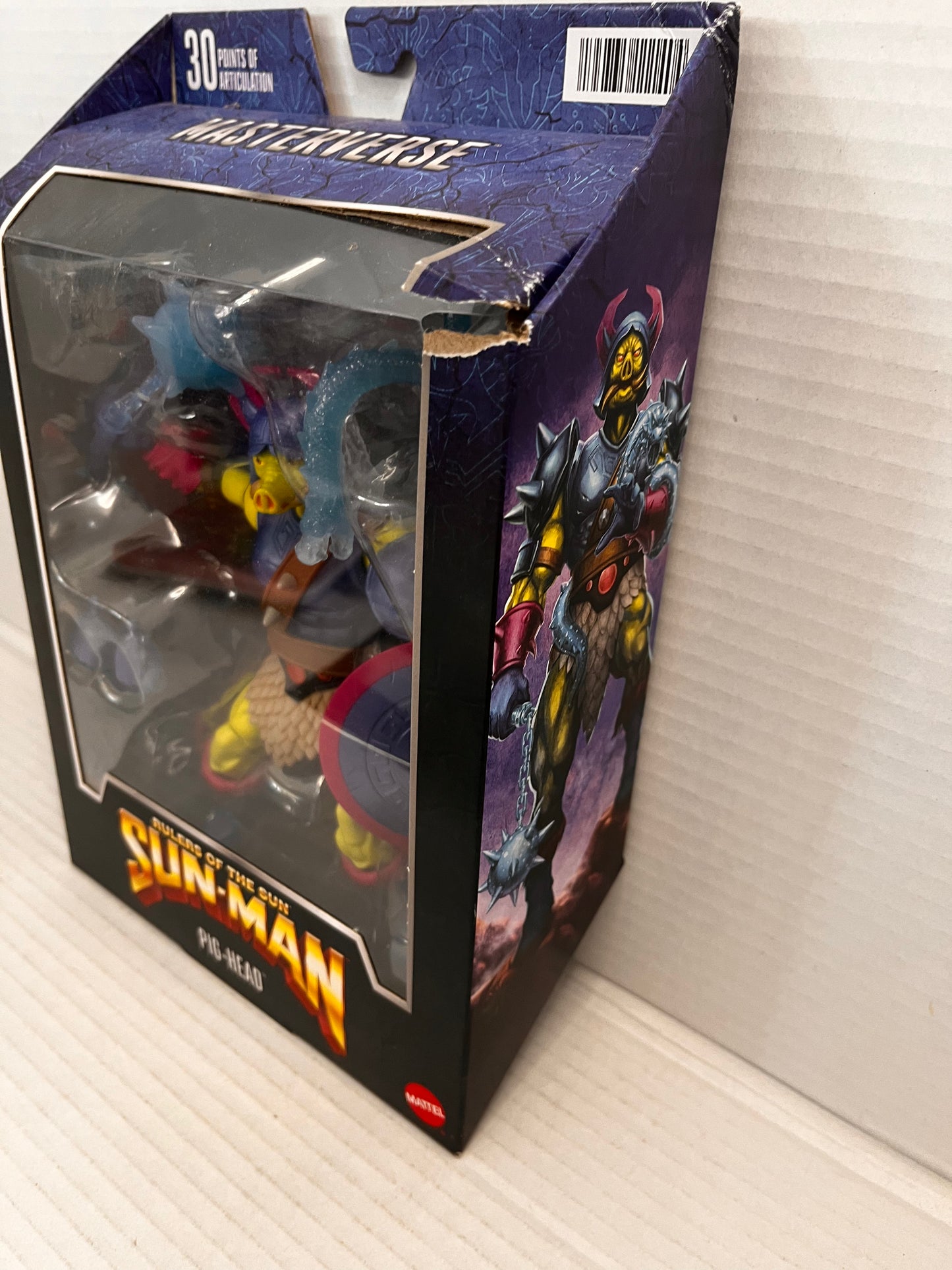 Mattel Master of the Universe Masterverse Pig Head He-Man Action Figure - New