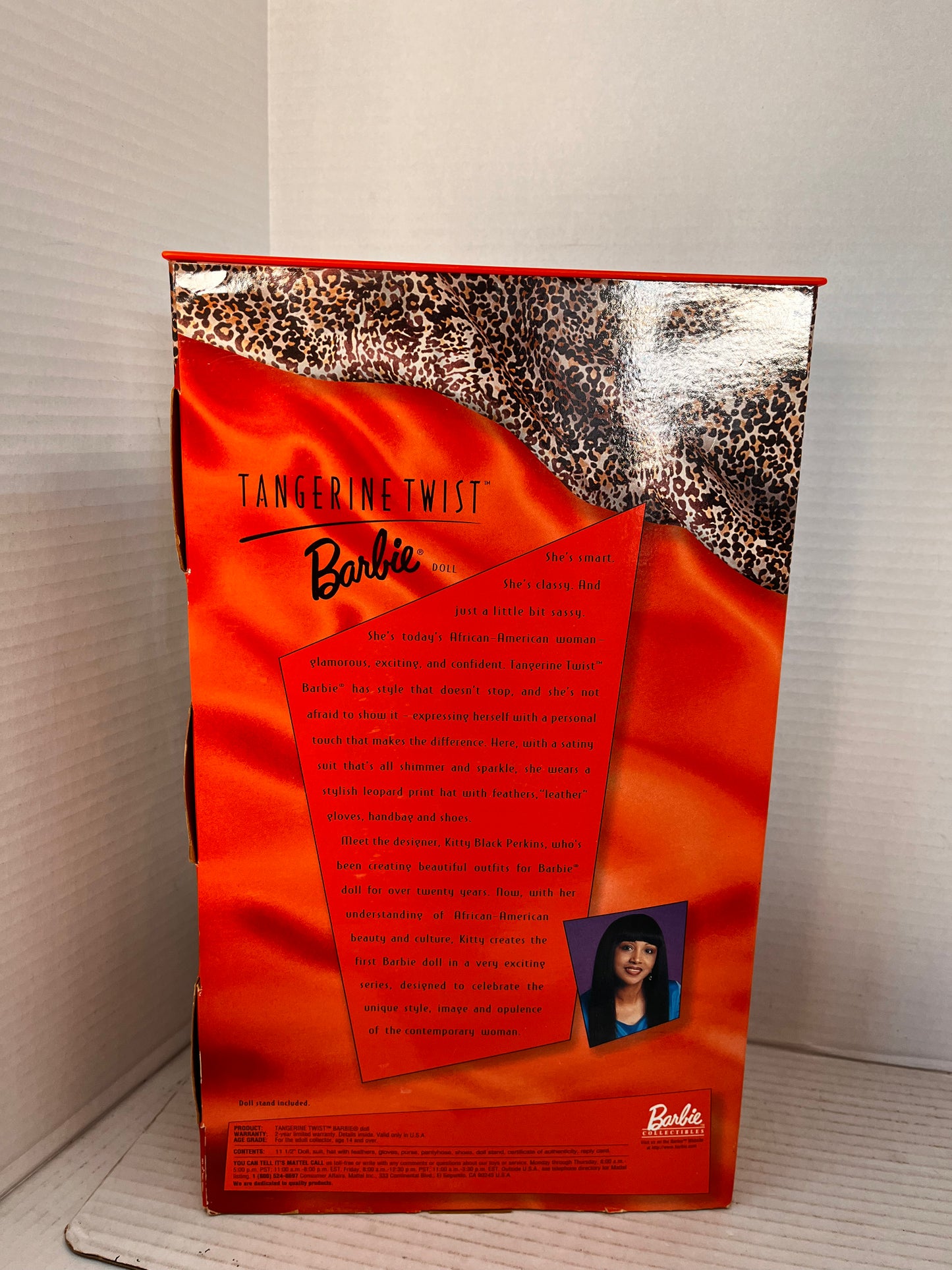 Vintage 1997 Mattel #17860 Tangerine Twist African American Barbie Doll