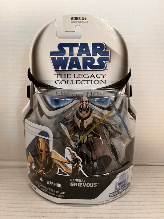 Star Wars The Legacy Collection General Grievous Figure 2008 Hasbro