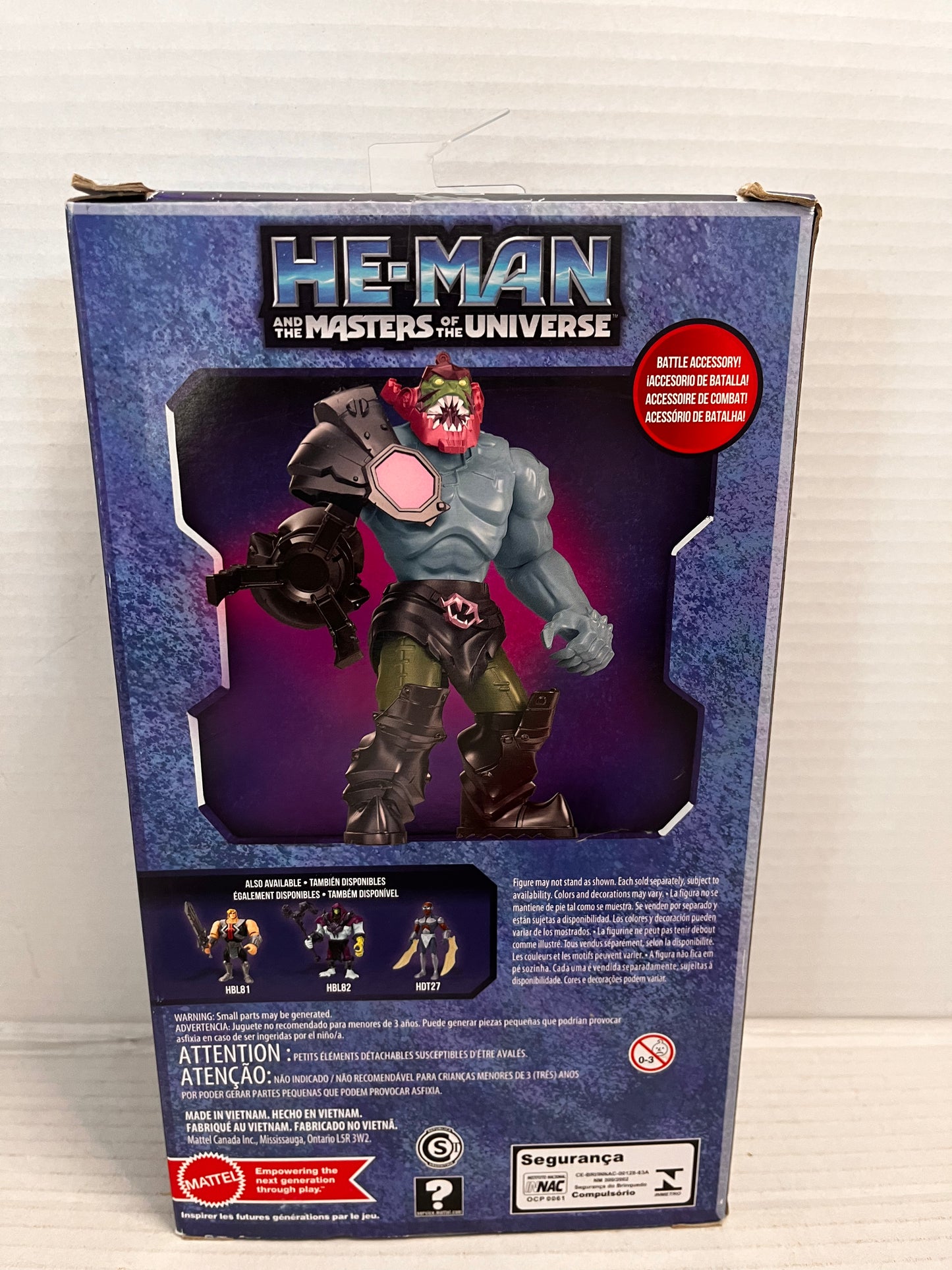 Trap Jaw 9" action figure 2021 Mattel Netflix Masters of the Universe
