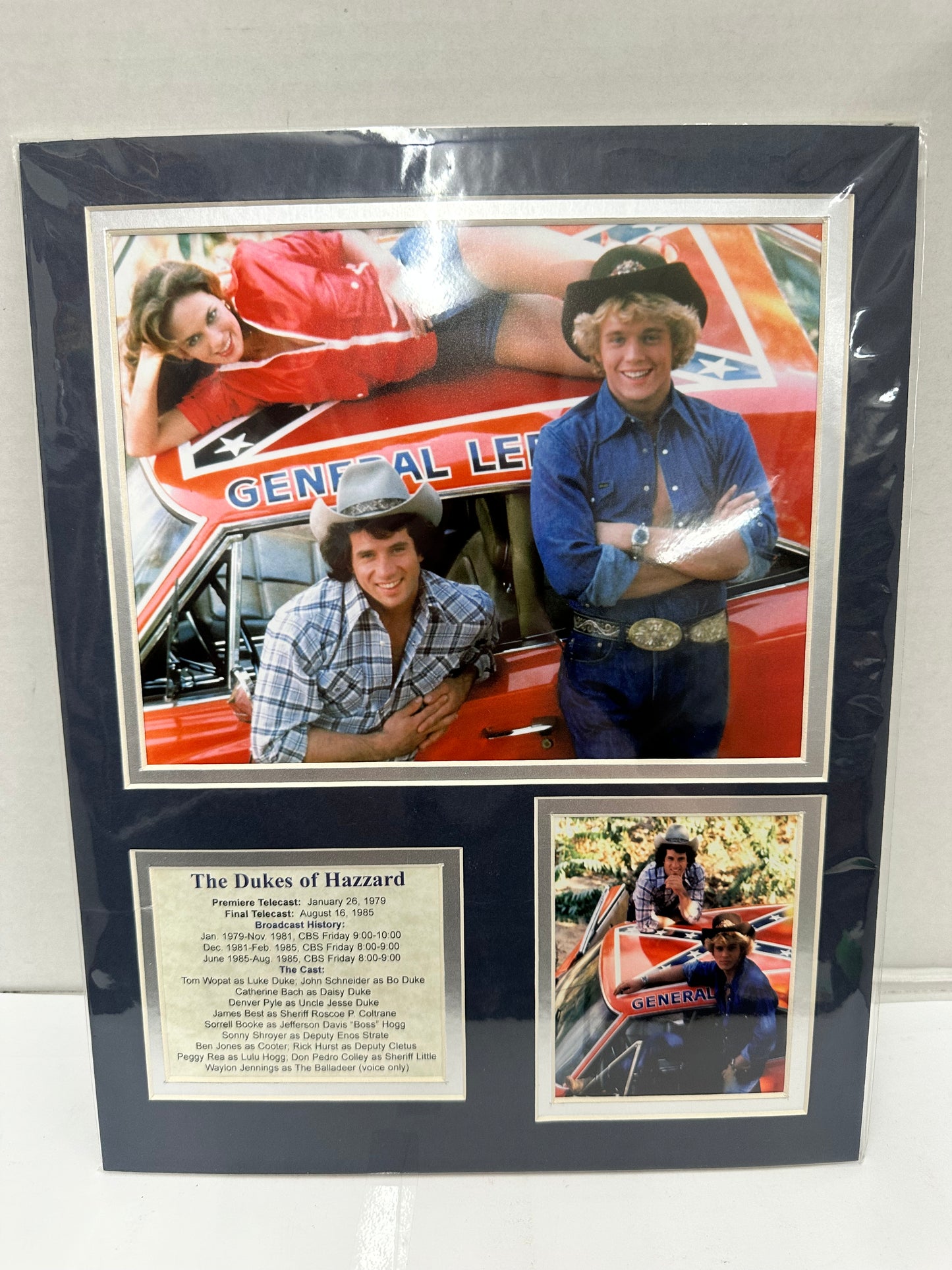 Dukes of Hazzard 11x14 Wall Art - Collector's Piece