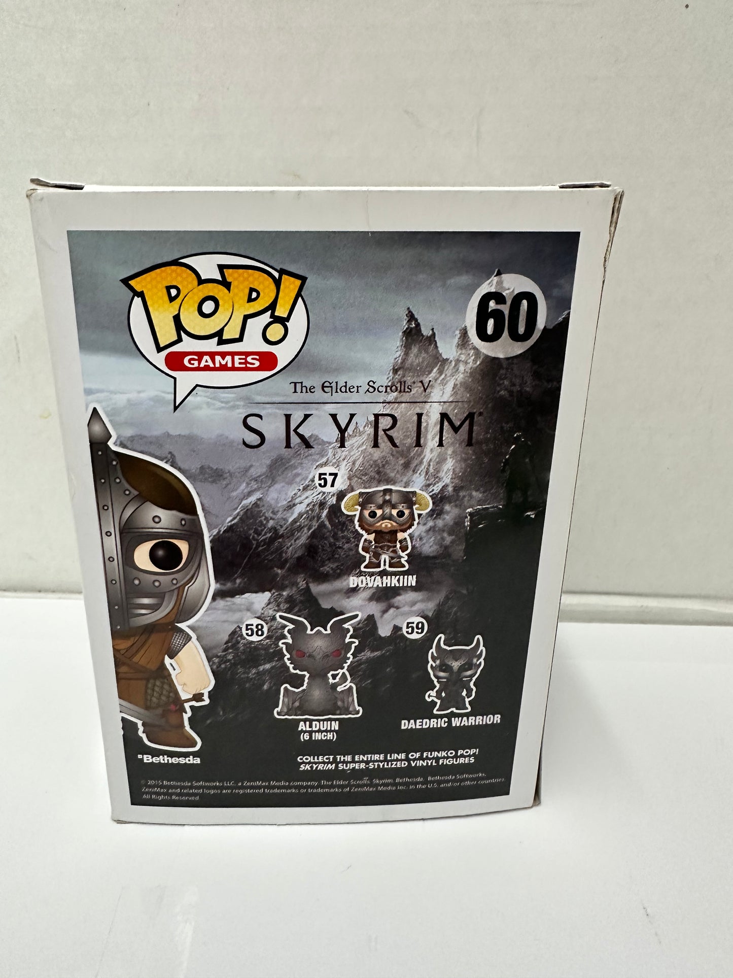 Funko Pop Vinyl Figure Skyrim Whiterun Guard 60 Gamestop Exclusive