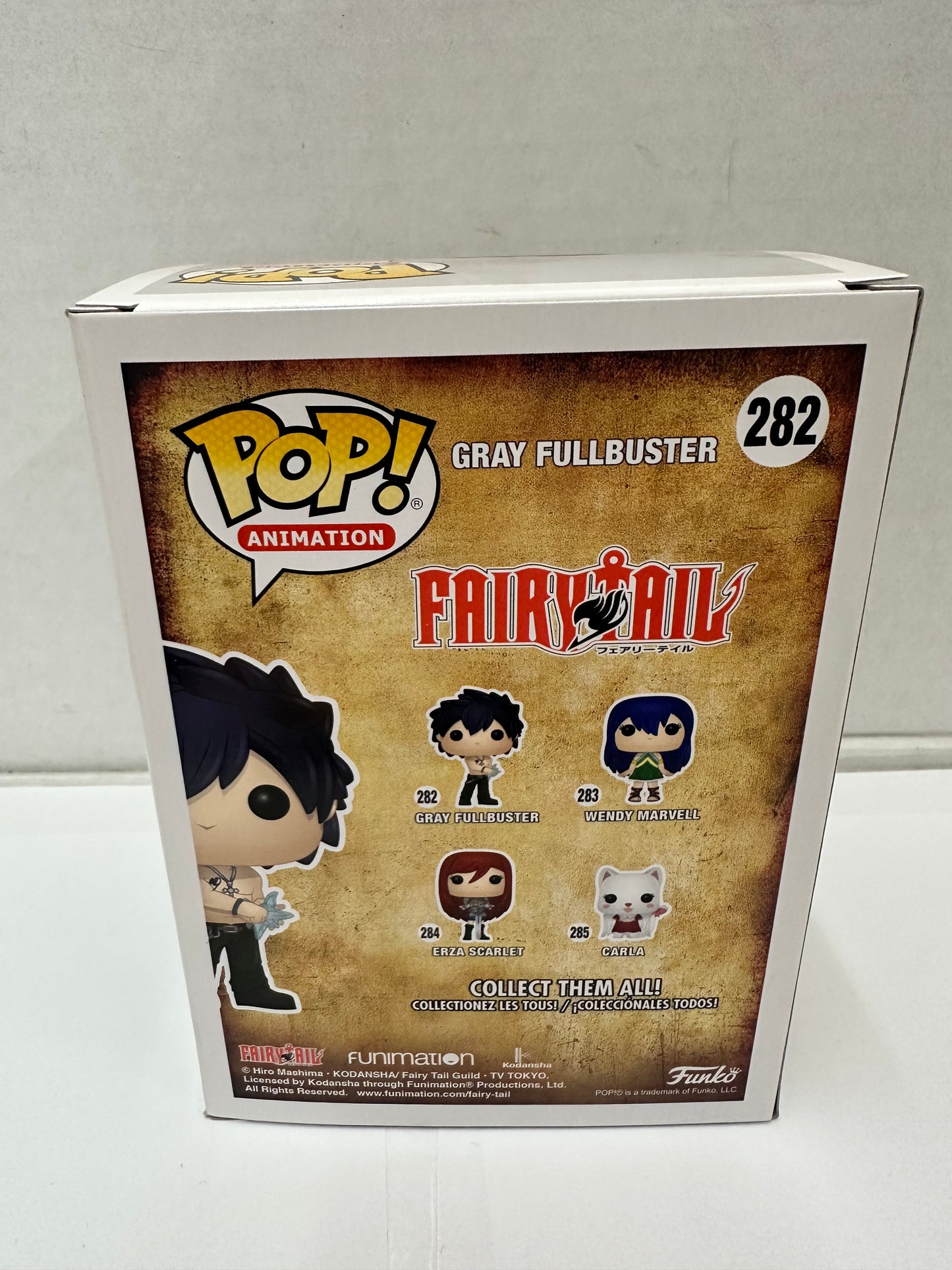 Funko Pop! Vinyl: Fairy Tail - Gray Fullbuster #282