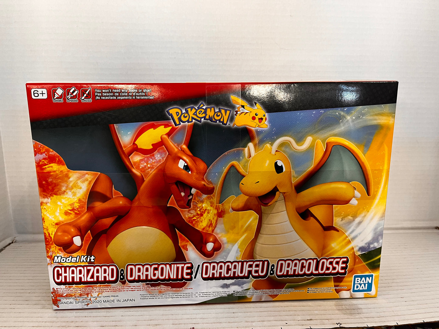 Charizard & Dragonite "Pokemon", Bandai Hobby Pokemon Model Kit