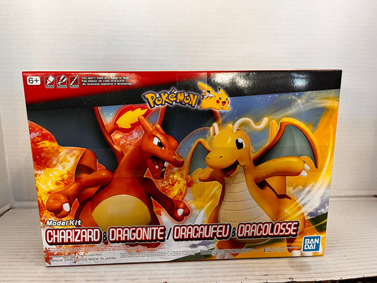 Charizard & Dragonite "Pokemon", Bandai Hobby Pokemon Model Kit