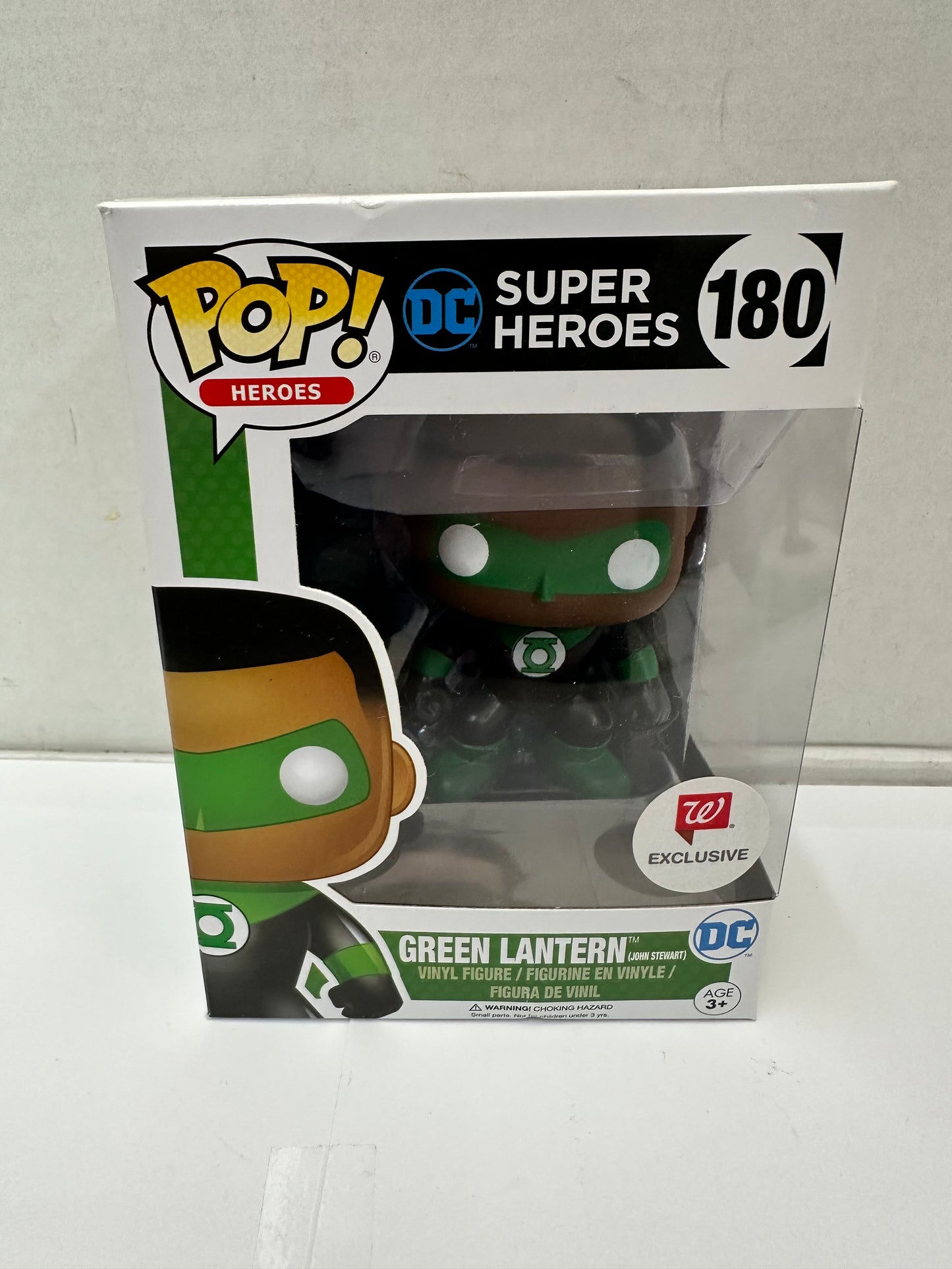 Funko Pop DC Super Heroes Green Lantern John Stewart 180 Walgreens Exclusive