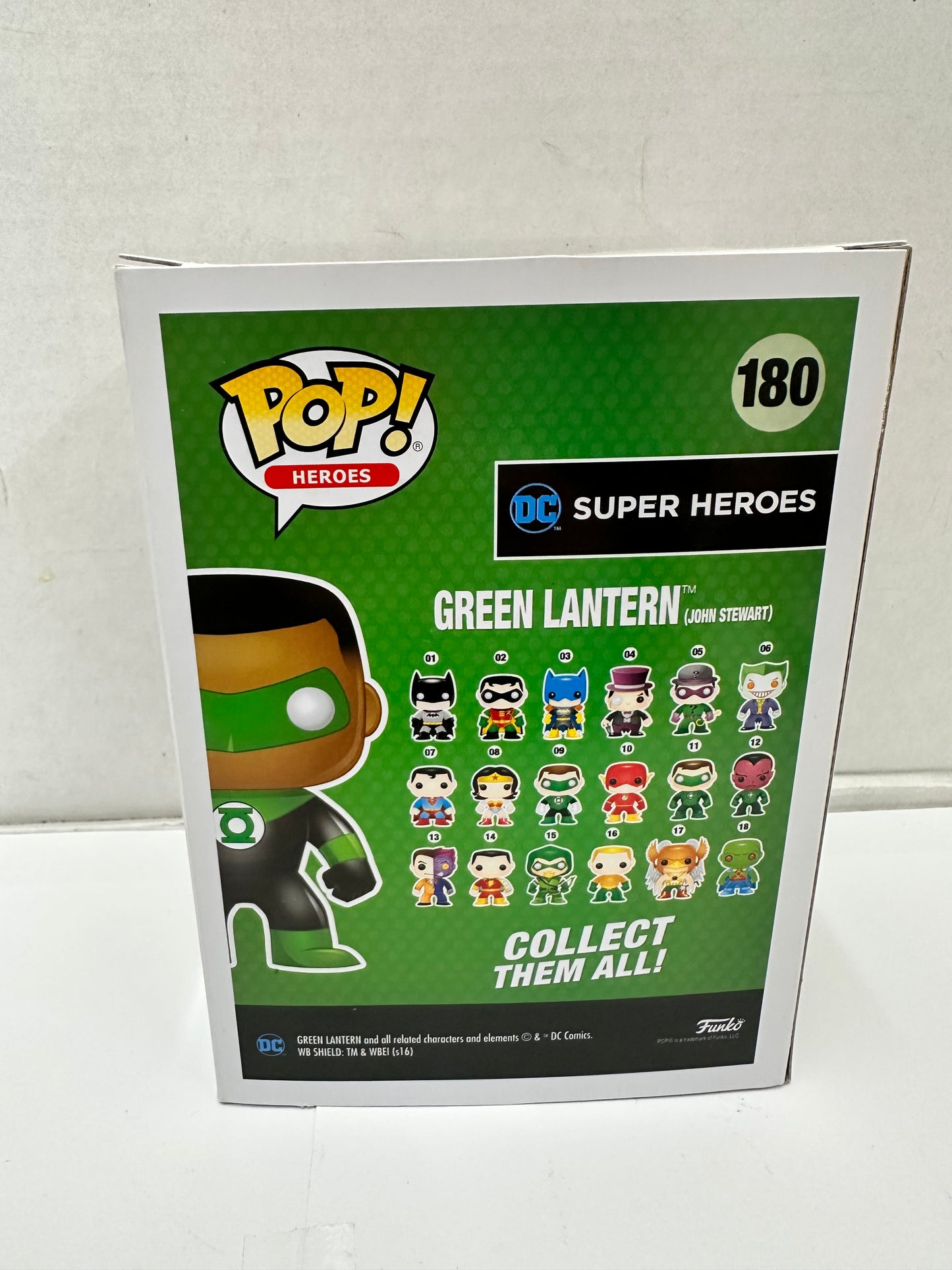 Funko Pop DC Super Heroes Green Lantern John Stewart 180 Walgreens Exclusive