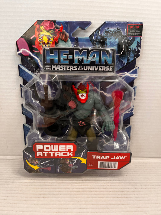 He-Man Masters of the Universe Power Attack Trap Jaw Action Figure
