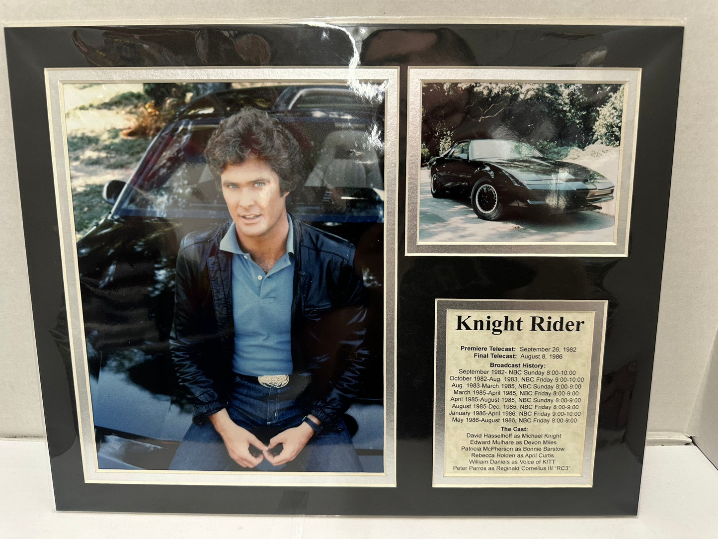 Knight Rider Photo Collage 11in x 14in