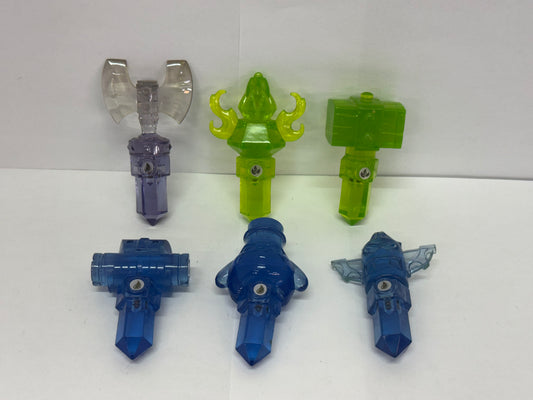 Lot of 6 Different Skylanders Trap Team Traptanium Crystal Traps