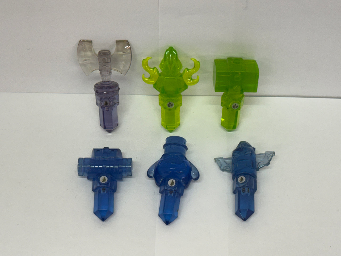 Lot of 6 Different Skylanders Trap Team Traptanium Crystal Traps