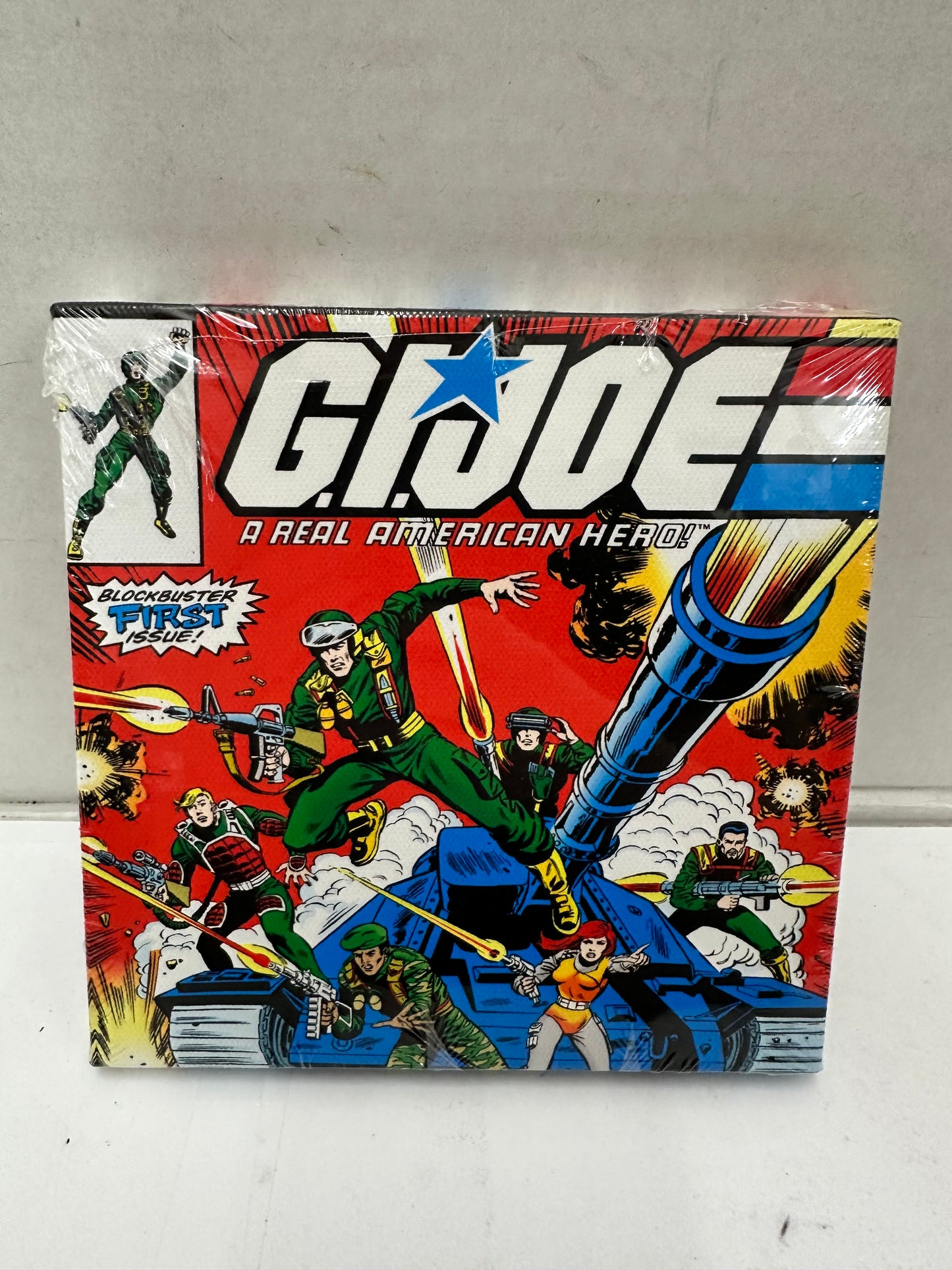 G.I. Joe Canvas - GI comic #1 1982 cover - Hasbro