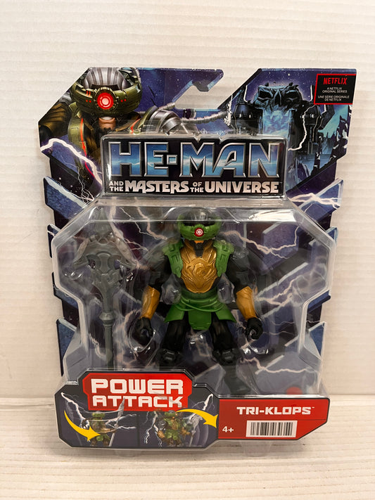 He-Man and MOTU Tri-Klops Power Attack Action Figure Netflix