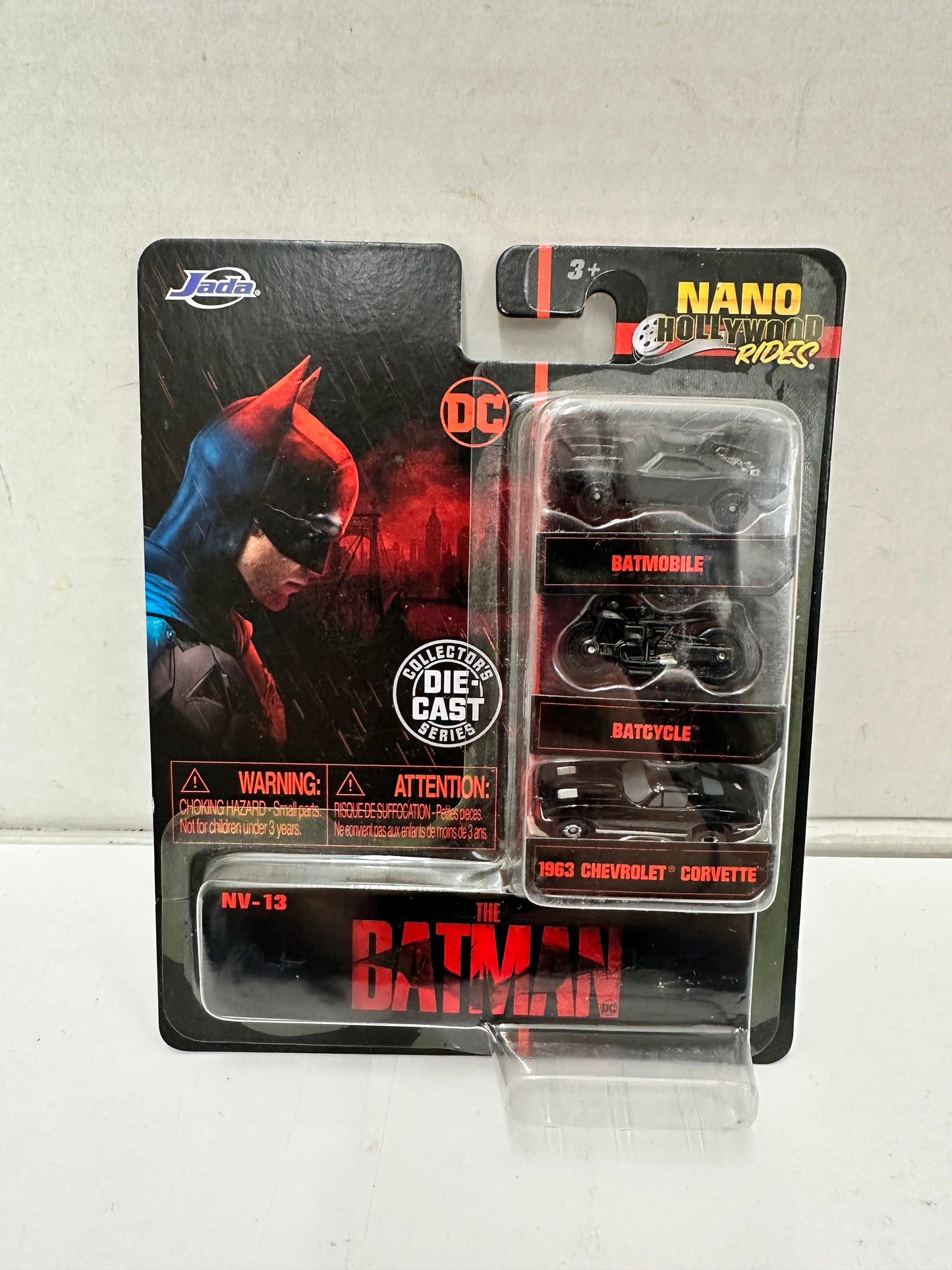The Batman Nano Hollywood Rides: Jada Toys The Set 3 Pack Die Cast  2022