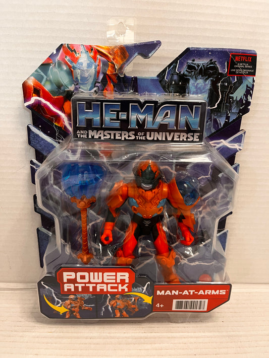 Man-At-Arms Power Attack Action Figure Masters of the Universe Mattel