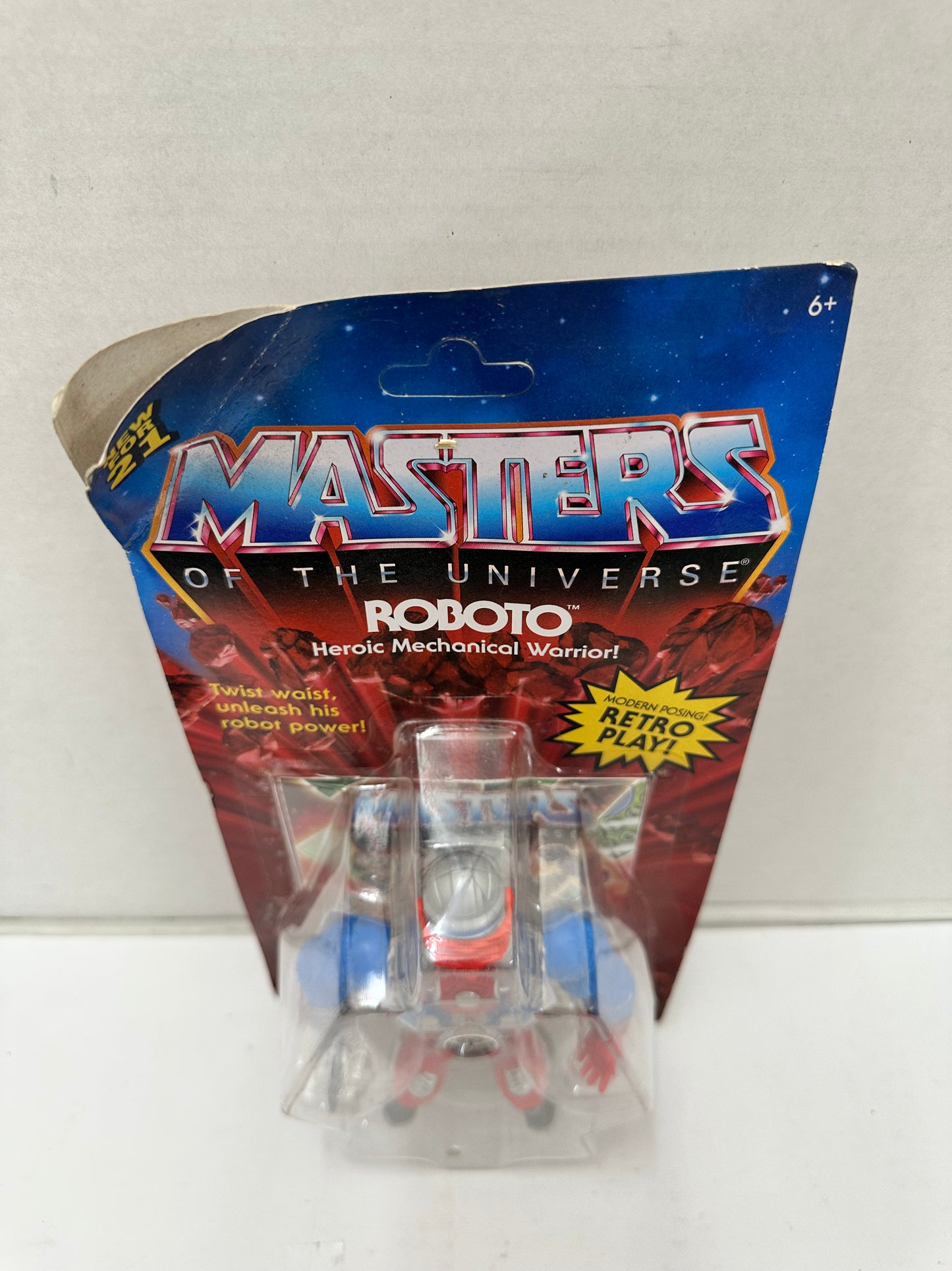 Mattel Masters of The Universe Motu 5.5 in Roboto Action Figure GRX00 UNPUNCHED