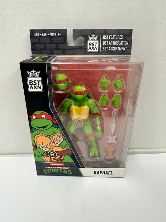 Teenage Mutant Ninja Turtles Raphael BST AXN Action Figure TMNT